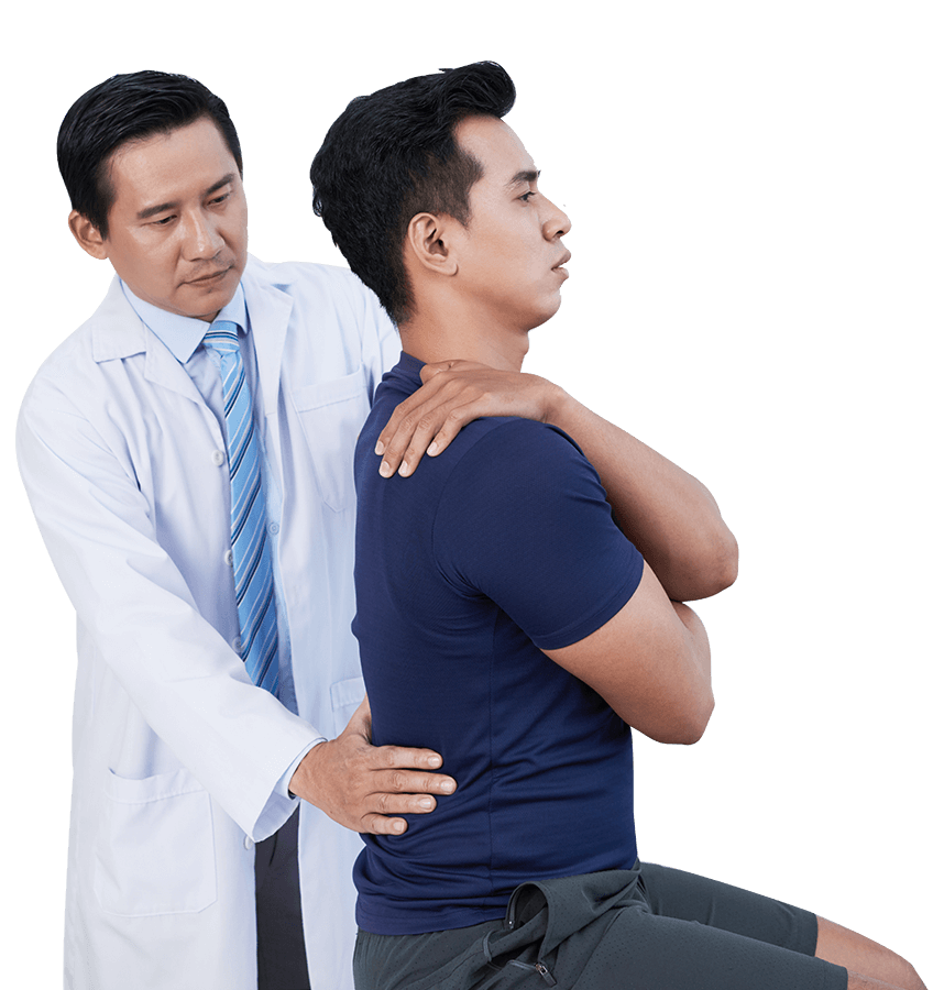 Imagen de profesional realizando fisioterapia 2